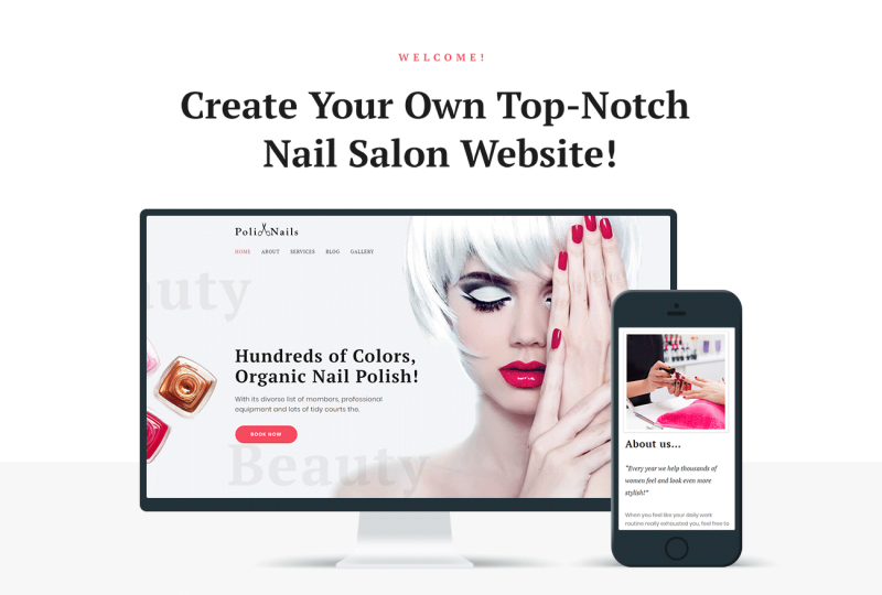 Responsive Poli Nails - Nail Salon with Great Widgets and Elementor Wordpress #64390 - 1 Görüntü Özellikleri