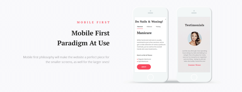 Responsive Poli Nails - Nail Salon with Great Widgets and Elementor Wordpress #64390 - 4 Görüntü Özellikleri