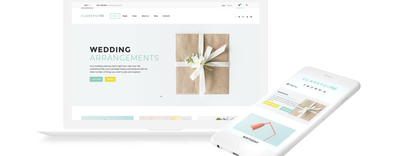 Tema Shopify Responsive para Sitio de Tienda de Regalos #64401 - Imagen de características 2