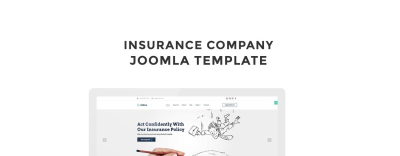 Plantilla Joomla Responsive para Sitio de Seguros #64435 - Imagen de características 1