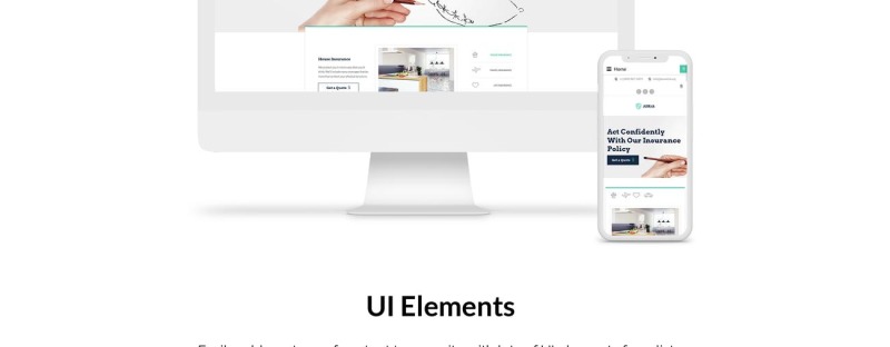 Plantilla Joomla Responsive para Sitio de Seguros #64435 - Imagen de características 2