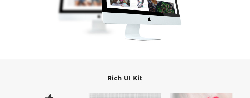Life News Website Template - Features Image 2