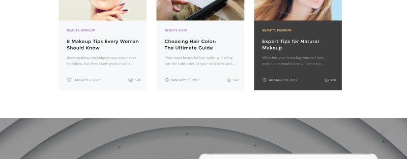 Life News Website Template - Features Image 6