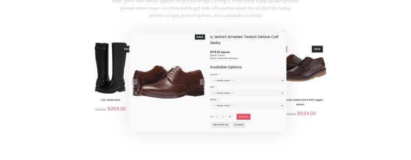 Shoe Store Responsive OpenCart Template - TemplateMonster