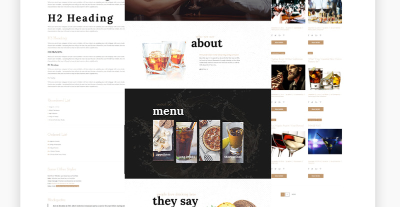 Tema WordPress Responsive #64641 Alcomix - Cocktail Bar - Immagine Caratteristiche 13