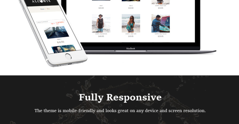 Tema WordPress Responsive #64641 Alcomix - Cocktail Bar - Immagine Caratteristiche 15