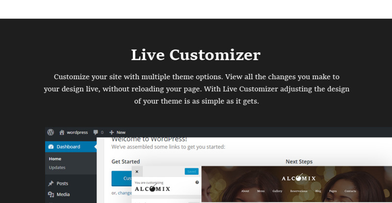 Tema WordPress Responsive #64641 Alcomix - Cocktail Bar - Immagine Caratteristiche 19