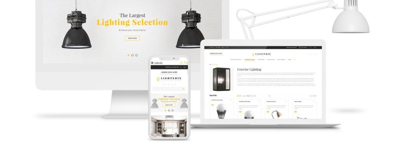 Lighting & Electricity Responsive OpenCart Template - Features Image 2