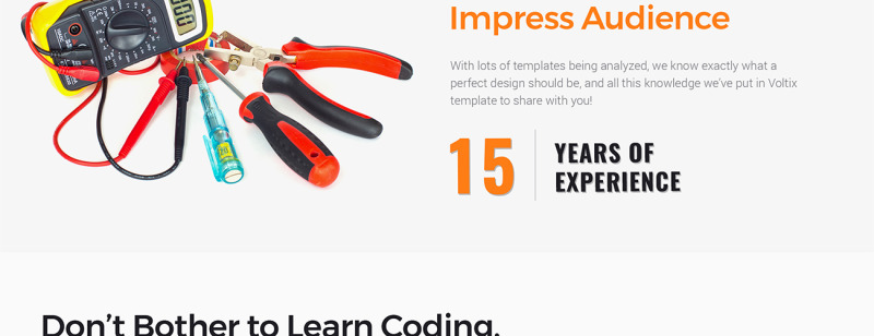 Tema WordPress #64791 Voltix - Electrical Services WordPress Theme - Immagine Caratteristiche 5