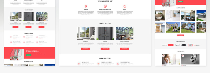 Glazzing - Window Installation Services WordPress Theme - Features Image 2