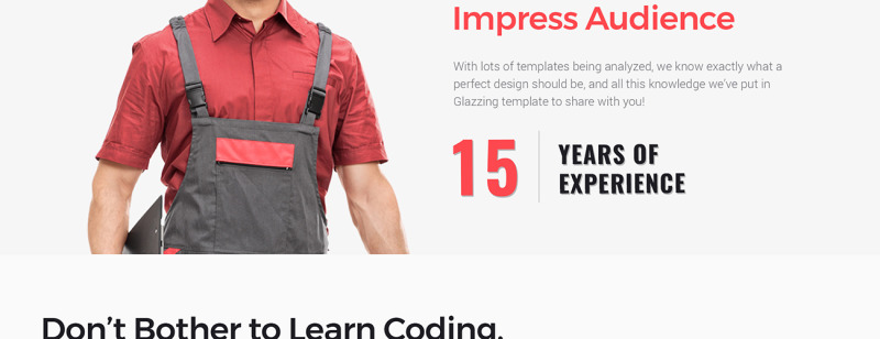 Glazzing - Window Installation Services WordPress Theme - Features Image 5