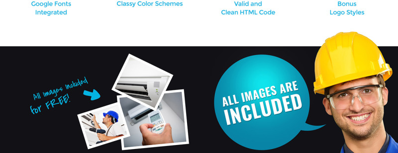 Responsive Forceair - Air Conditioner Services Wordpress #64814 - 10 Görüntü Özellikleri