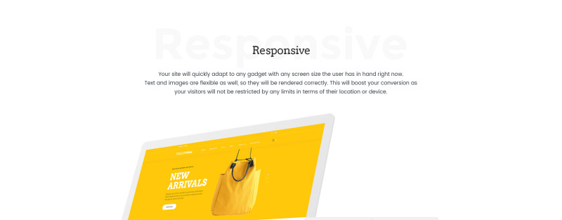 YellowBag - Handbag Responsive Shopify Theme - Features Image 1
