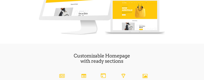 YellowBag - Handbag Responsive Shopify Theme - Features Image 2