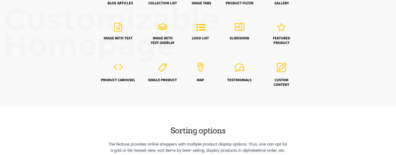 YellowBag - Handbag Responsive Shopify Theme - Features Image 3