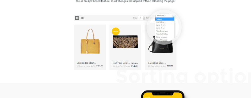 YellowBag - Handbag Responsive Shopify Theme - Features Image 4