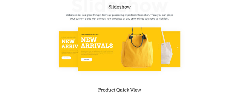YellowBag - Handbag Responsive Shopify Theme - Features Image 6