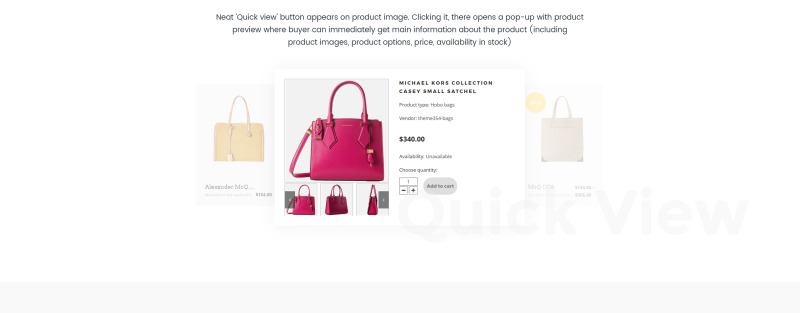 YellowBag - Handbag Responsive Shopify Theme - Features Image 7