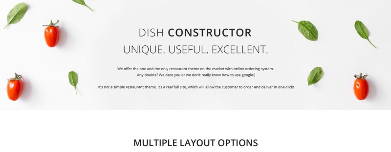 Modello Shopify Responsive #64928 per Un Sito di Cibo e Ristoranti - Immagine Caratteristiche 1