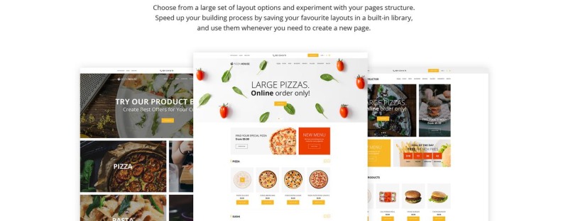 Modello Shopify Responsive #64928 per Un Sito di Cibo e Ristoranti - Immagine Caratteristiche 2