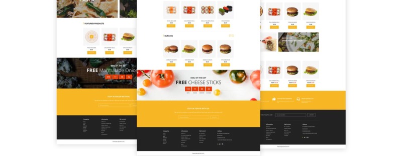 Modello Shopify Responsive #64928 per Un Sito di Cibo e Ristoranti - Immagine Caratteristiche 3