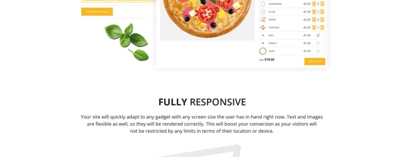 Modello Shopify Responsive #64928 per Un Sito di Cibo e Ristoranti - Immagine Caratteristiche 9