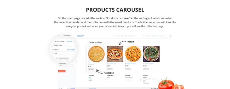 Modello Shopify Responsive #64928 per Un Sito di Cibo e Ristoranti - Immagine Caratteristiche 11