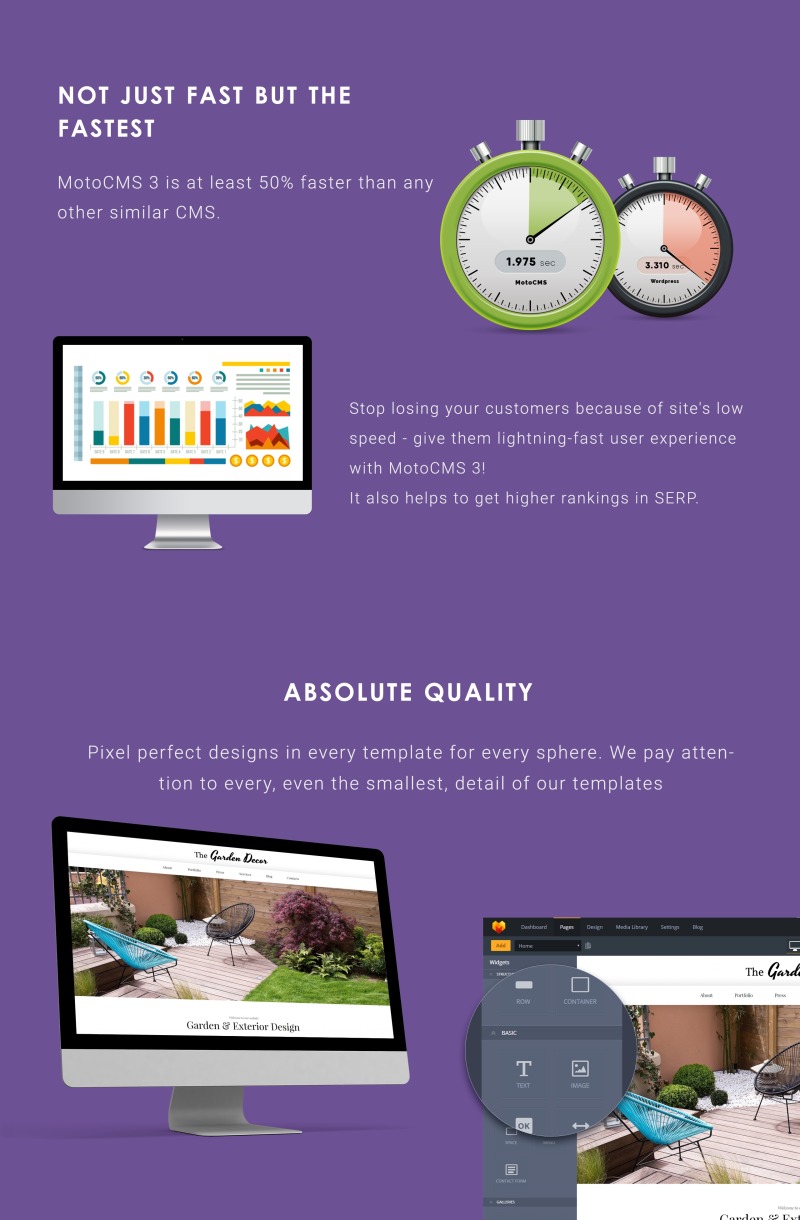 Modello Moto CMS 3 Responsive #65084 per Un Sito di Architettura del Giardino - Immagine Caratteristiche 4
