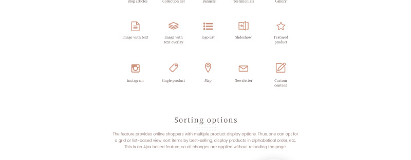 Responsive Lingerie Responsive Shopify Theme #65125 - 4 Görüntü Özellikleri