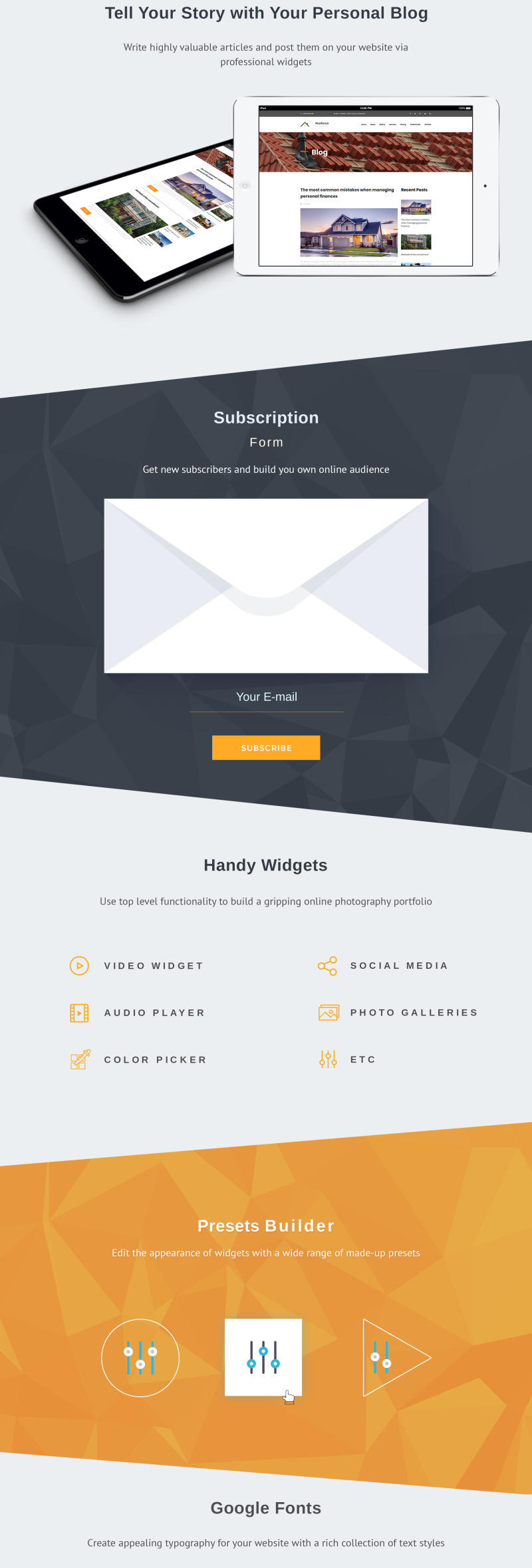Moto CMS 3 Template namens Rooferco Premium #65286 - Bildeigenschaften 4