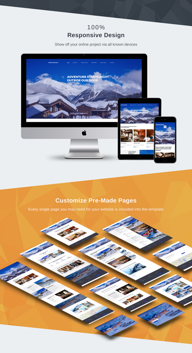 Mountainking - Mountain Hotel Premium Moto CMS 3 Template - Features Image 3