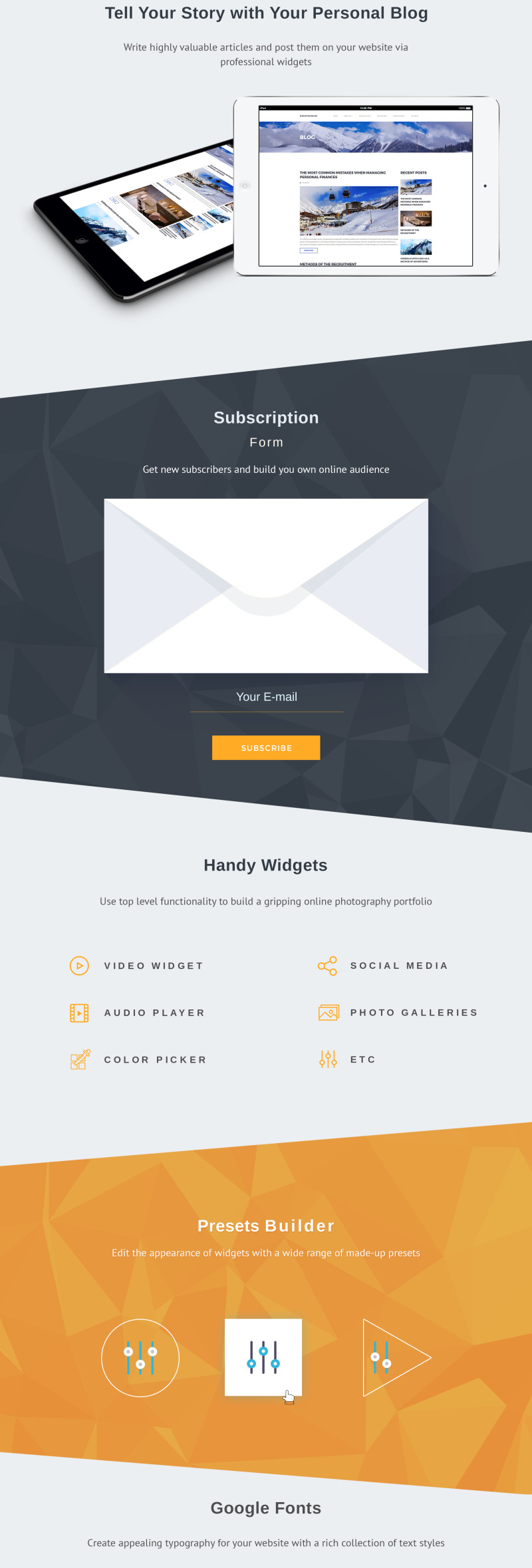 Mountainking - Mountain Hotel Premium Moto CMS 3 Template - Features Image 4