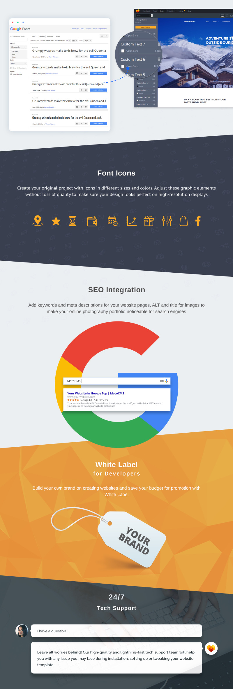 Mountainking - Mountain Hotel Premium Moto CMS 3 Template - Features Image 5
