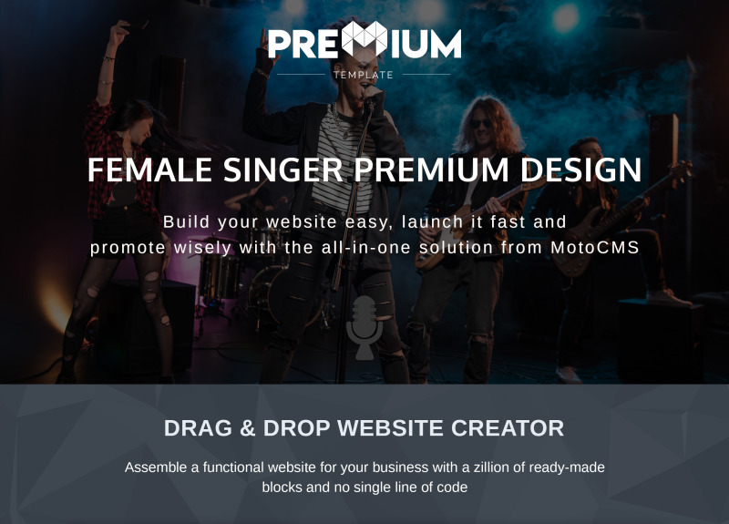 Chachira - Singer Premium Moto CMS 3 Template - Features Image 1