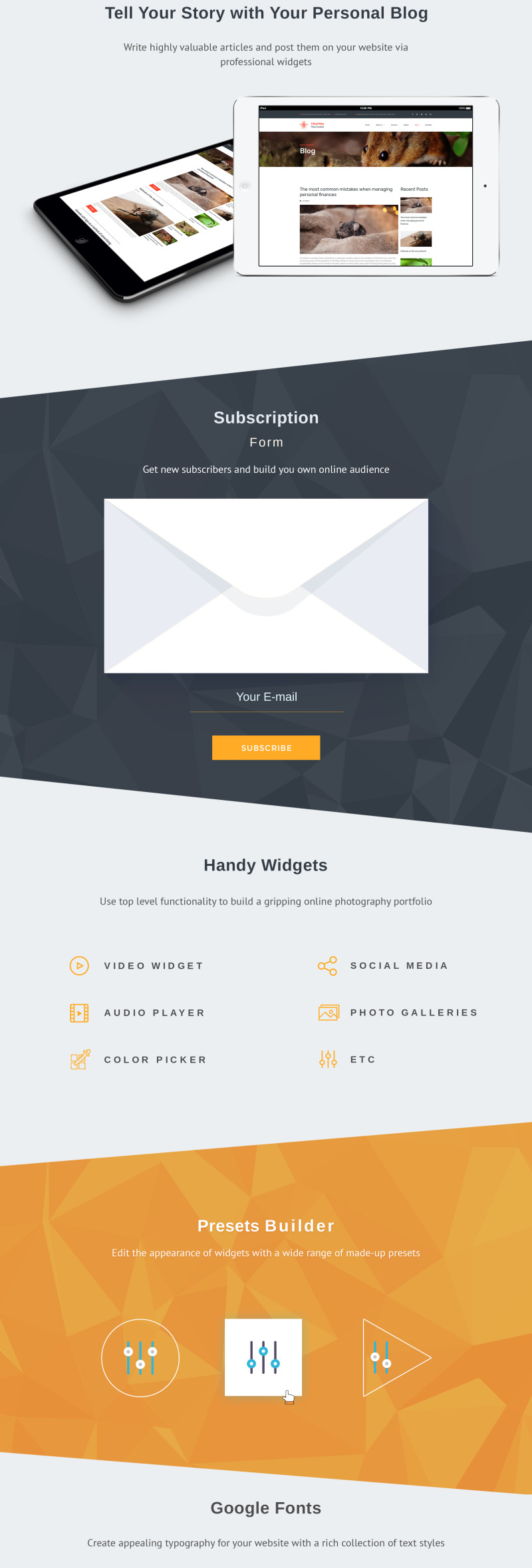 ClearWay Pest Control Premium Moto CMS 3 Template