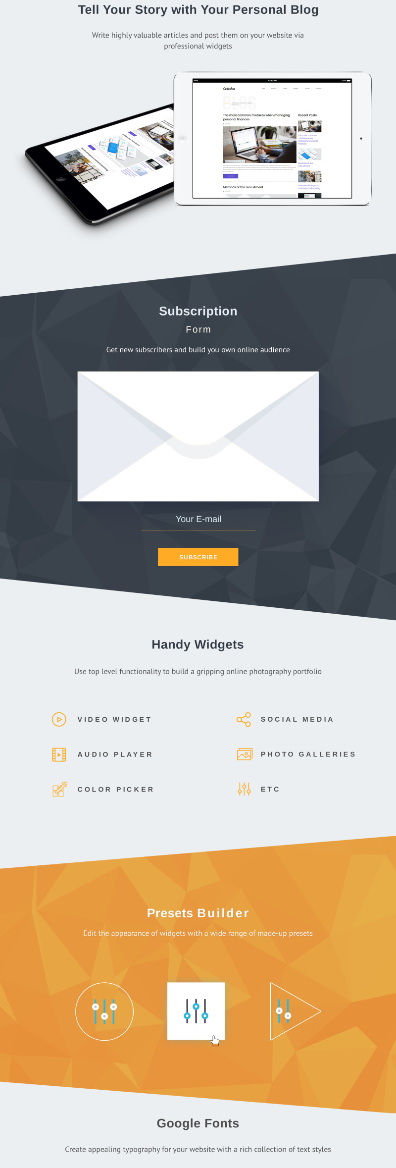 Codeskus - Web Design Agency Premium Moto CMS 3 Template - Features Image 4