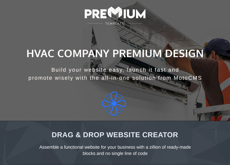 Responsywny szablon Moto CMS 3 Conditto - HVAC Premium #65311 - Obrazek wyróżniający {numer}