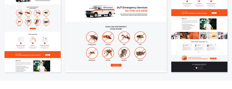 Pest Busters - Pest Control WordPress Theme - Features Image 2