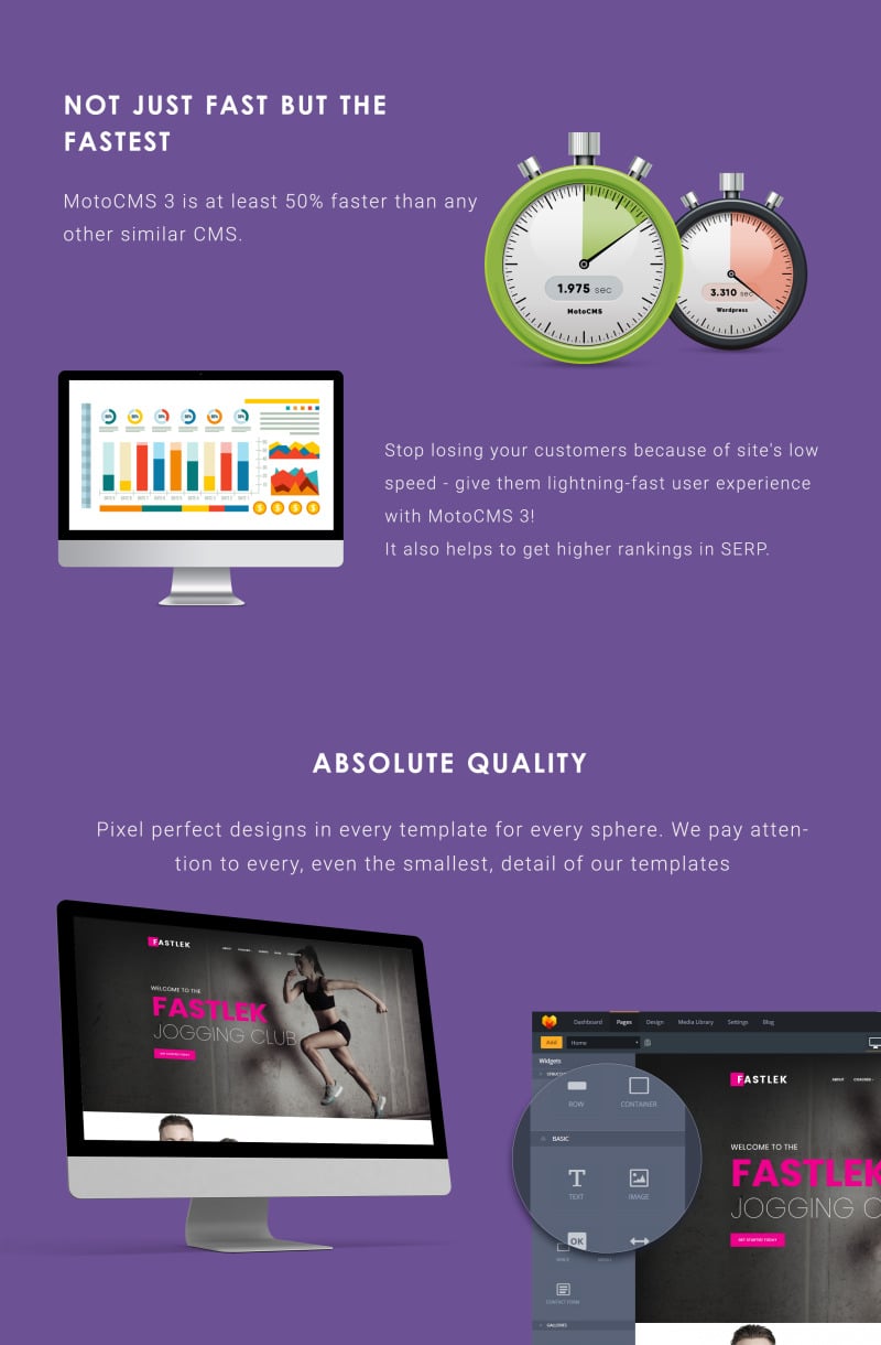Fastlek - Jogging Club Moto CMS 3 Template - Features Image 4