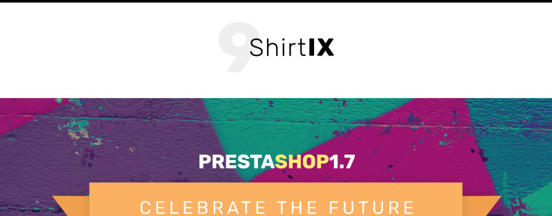 ShirtIX PrestaShop Theme - Features Image 1