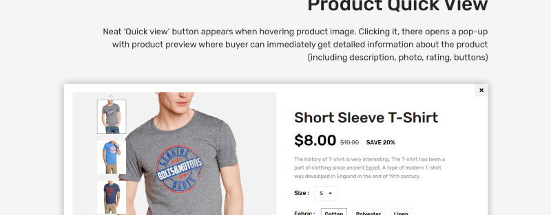 ShirtIX PrestaShop Theme - Features Image 11