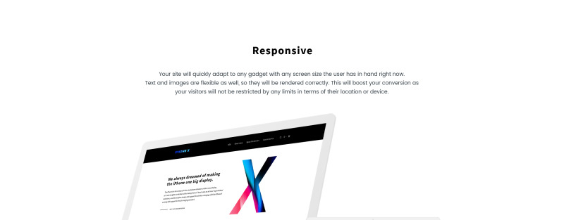 iPhone X - Apple Store thème Shopify adaptatif #65738 - Image 1