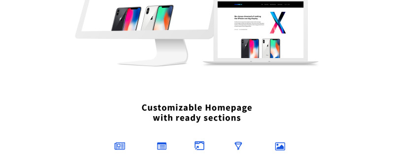 iPhone X - Apple Store thème Shopify adaptatif #65738 - Image 2