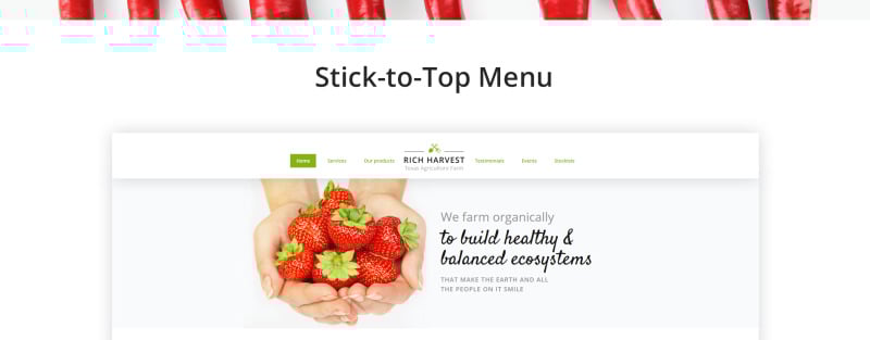 Rich Harvest - Agriculture And Farming Landing Page Template - Features Image 5