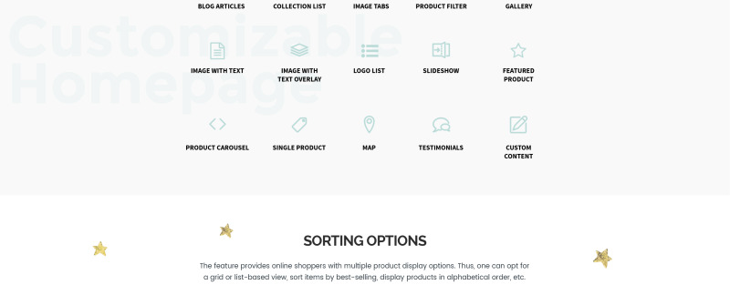Snowy Christmas - Christmas Gifts Shopify Theme - Features Image 3