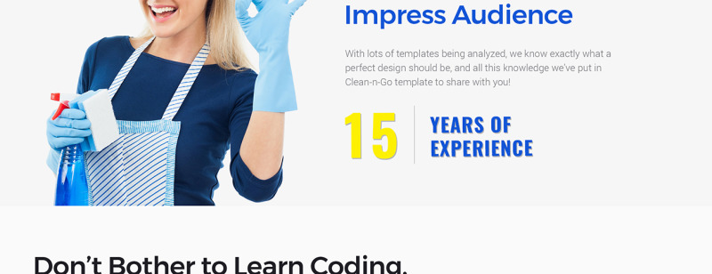 Clean-n-Go - Cleaning Services WordPress Theme - Features Image 5