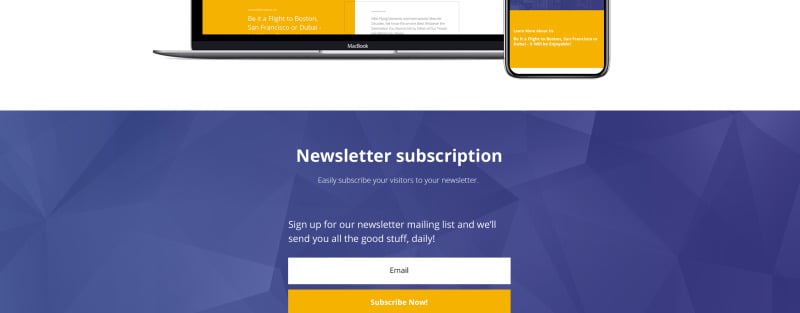 Airlinerra - Private Airline Joomla Template - Features Image 2