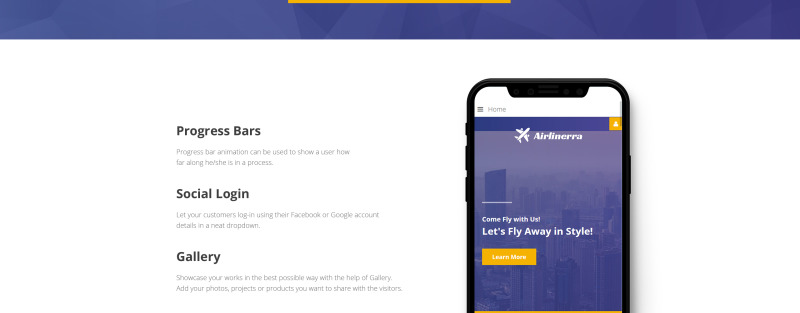 Airlinerra - Private Airline Joomla Template - Features Image 3