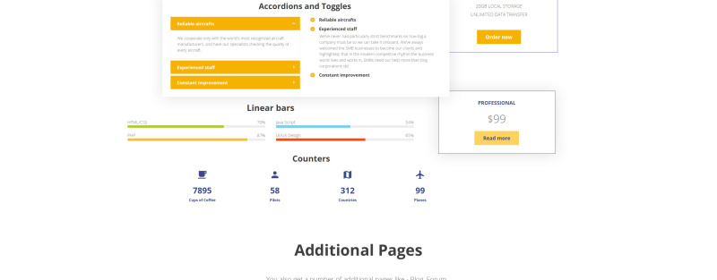 Airlinerra - Private Airline Joomla Template - Features Image 5