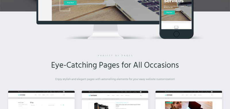 Systemix - Computer Repair WooCommerce Theme - Features Image 2